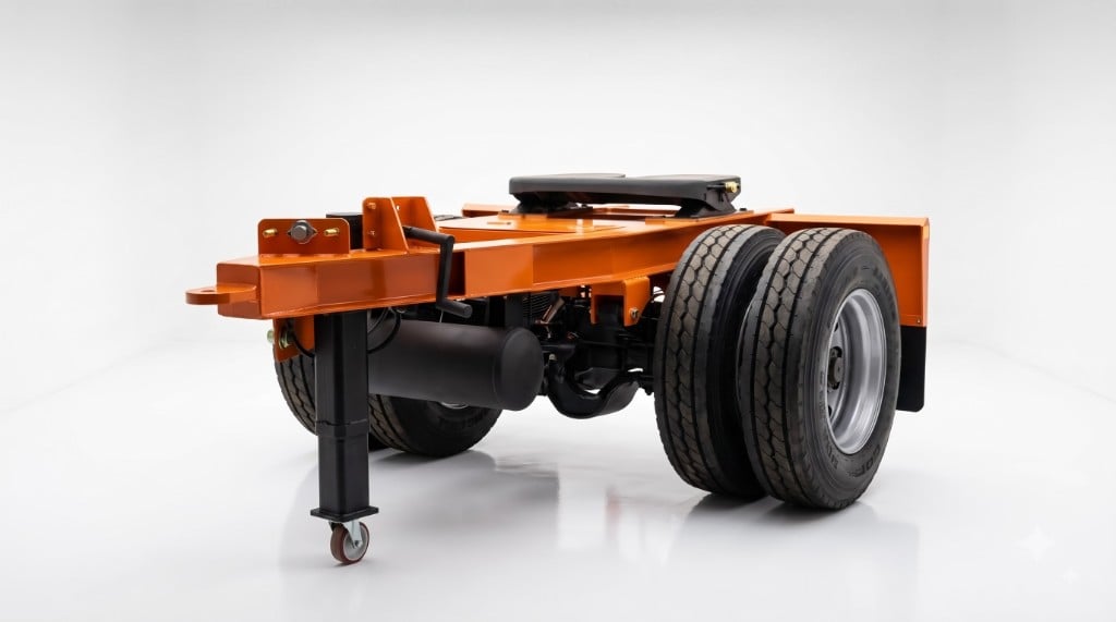 SS Trailers connector trailer converter dolly — heavy-duty trailer fabrication in Dubai UAE SS Trailers connector trailer converter dolly — heavy-duty trailer fabrication in Dubai UAE